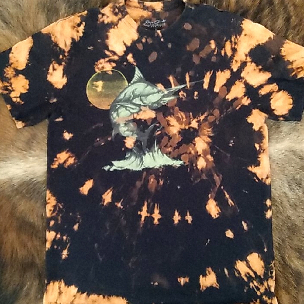 🔥 VTG Bleach Dye Jack O'Neill Signature T-Shirt